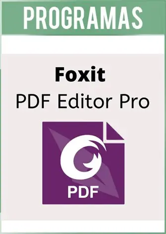 Descargar Foxit PDF Editor Pro Versión 2024.4.0 Full Español